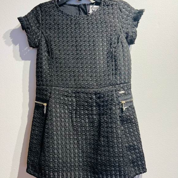 KARL LAGERFELD***Stunning Black Dress**Size 4 $189 - Picture 2 of 6